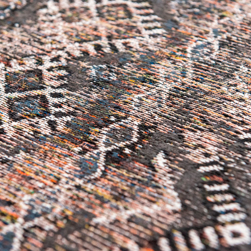 de Poortere Kilim 9113 Black Rabat