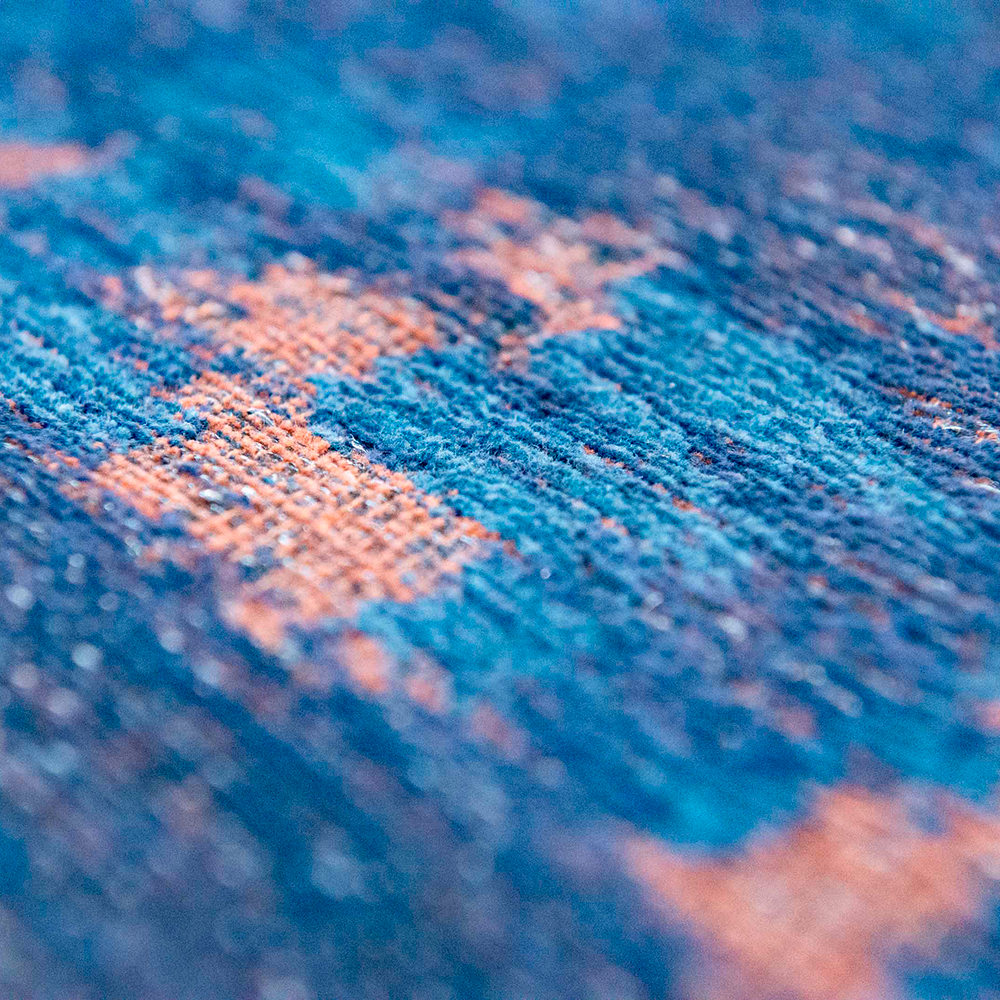 de Poortere Venetian Dust 9211 Sunset Blue