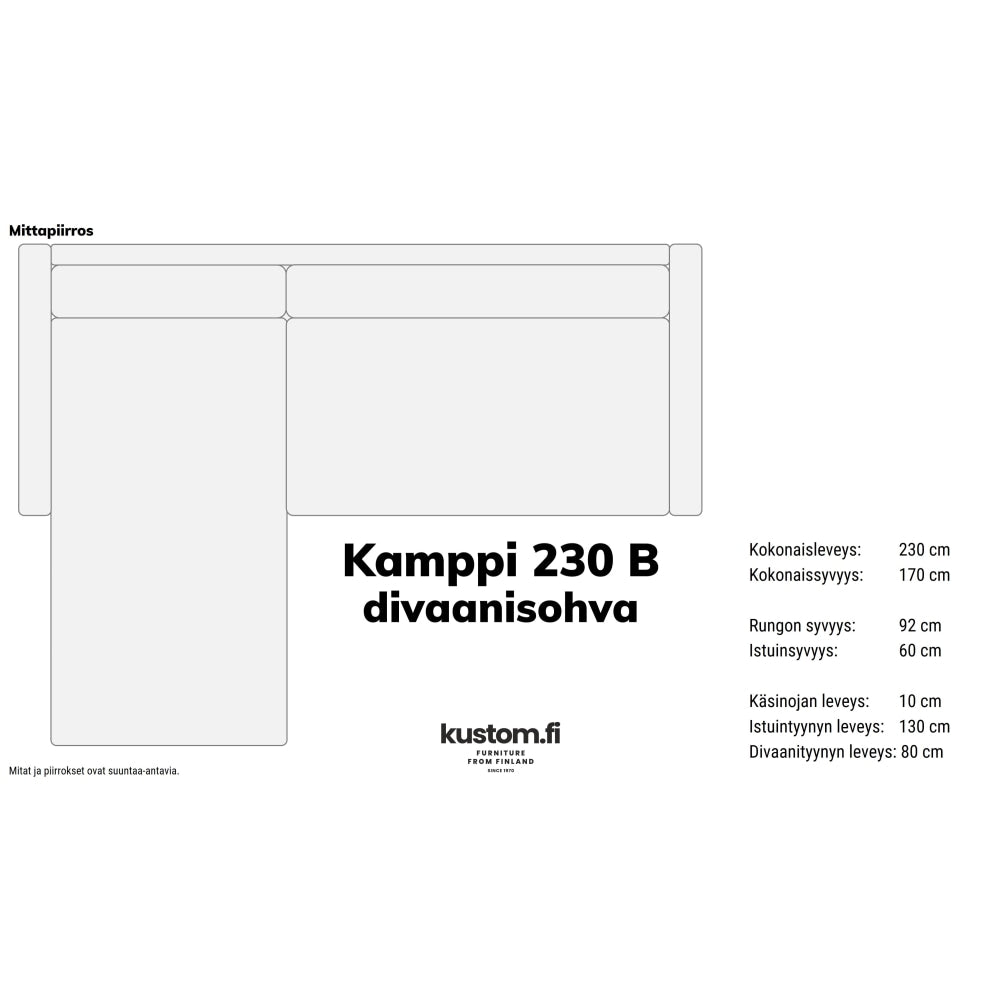 Kamppi divaanisohva