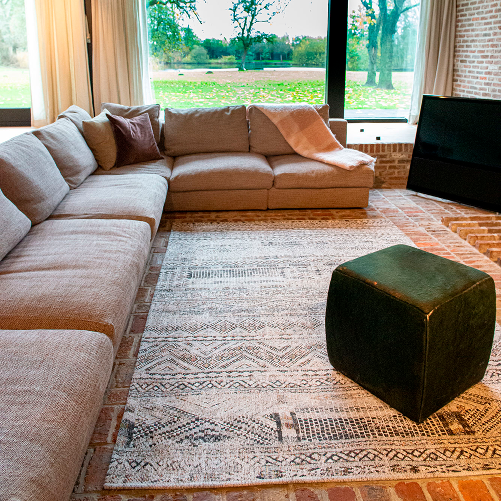 de Poortere Kilim 9114 Medina White