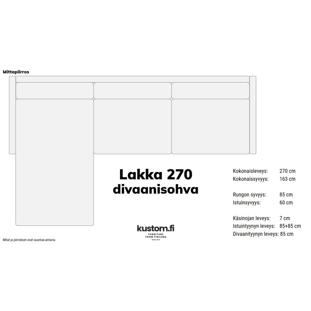 Lakka divaanisohva