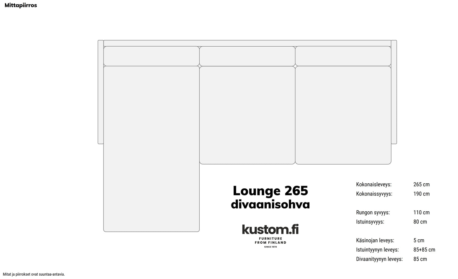 Lounge divaanisohva