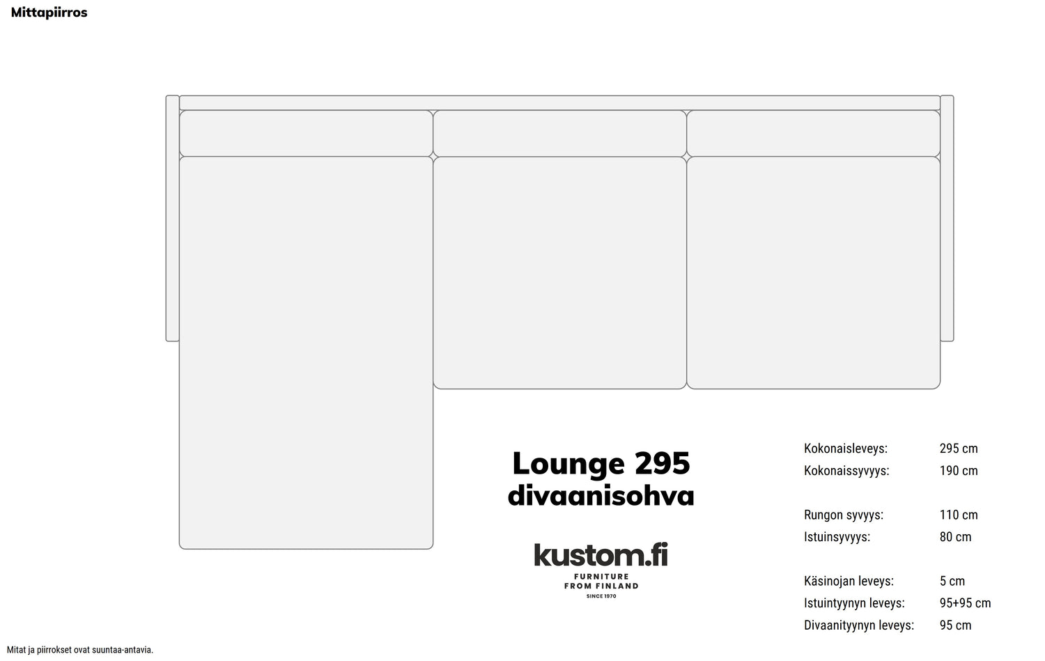 Lounge divaanisohva