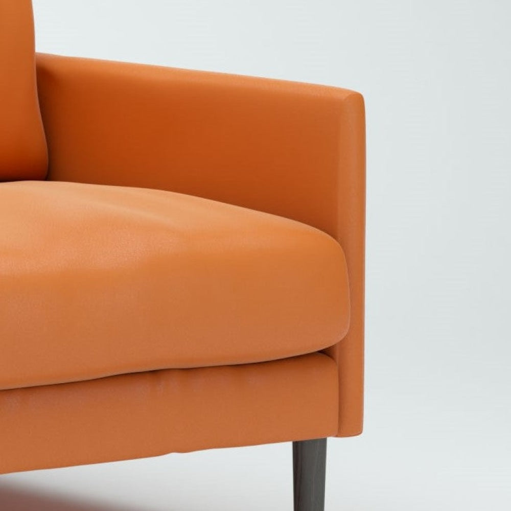 Helle nojatuoli, kokonahkainen