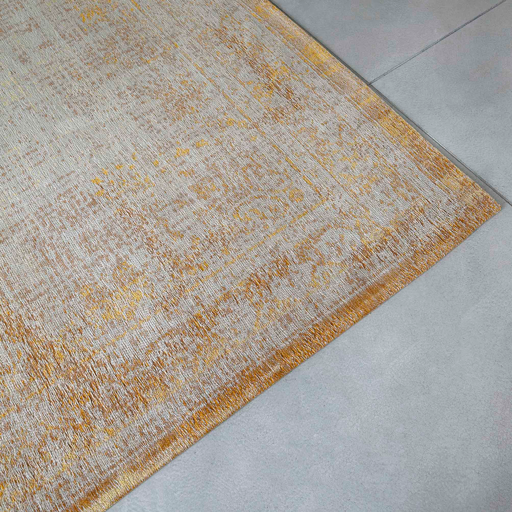 de Poortere Medallion 9062 Grey Yellow