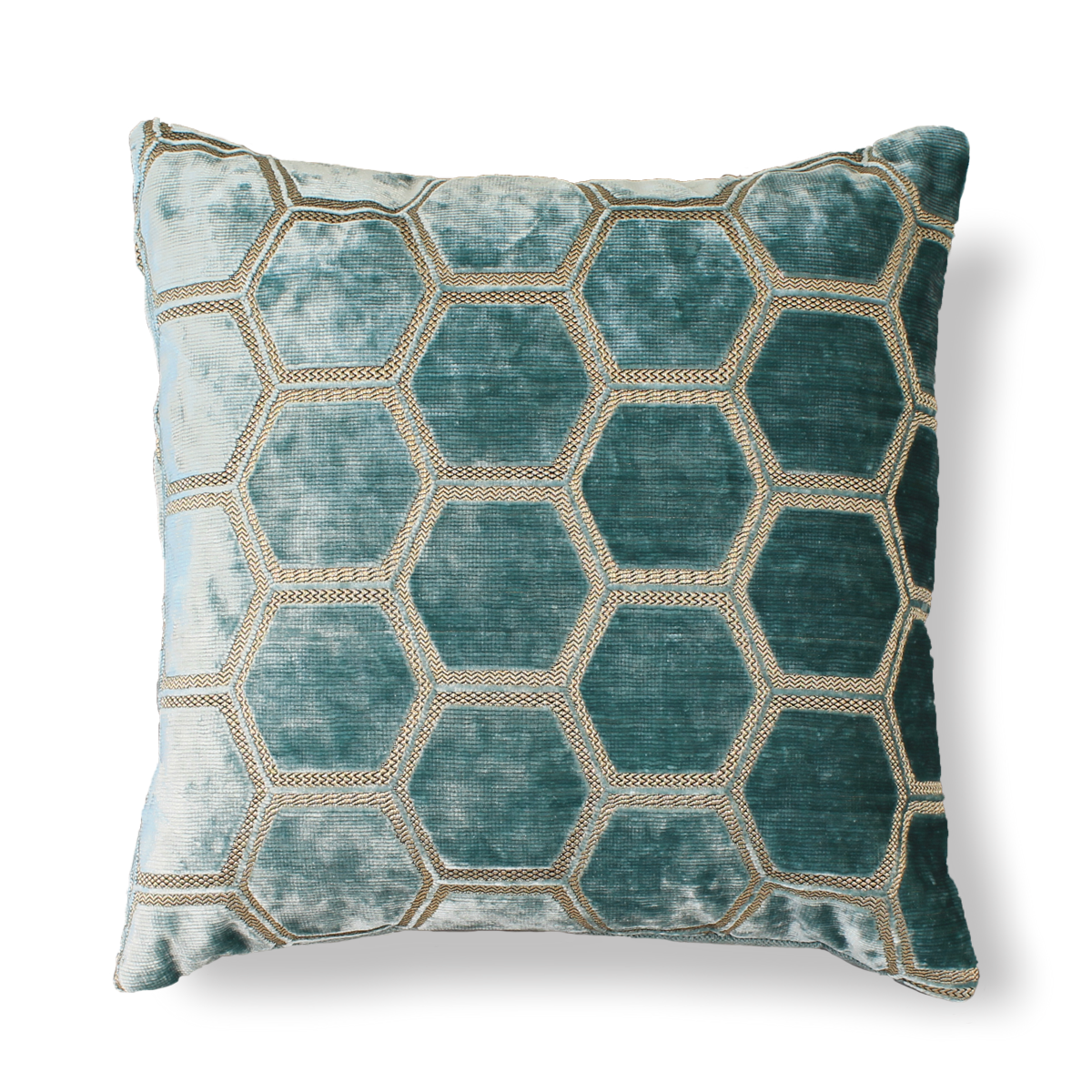 Epic Collection Honeycomb Celadon -tyyny kokoa 43 x 43 cm. 