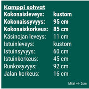 Kamppi Kolmen Istuttava Sohva