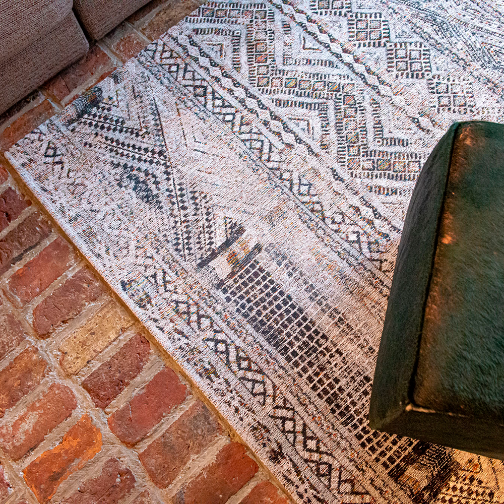 de Poortere Kilim 9114 Medina White