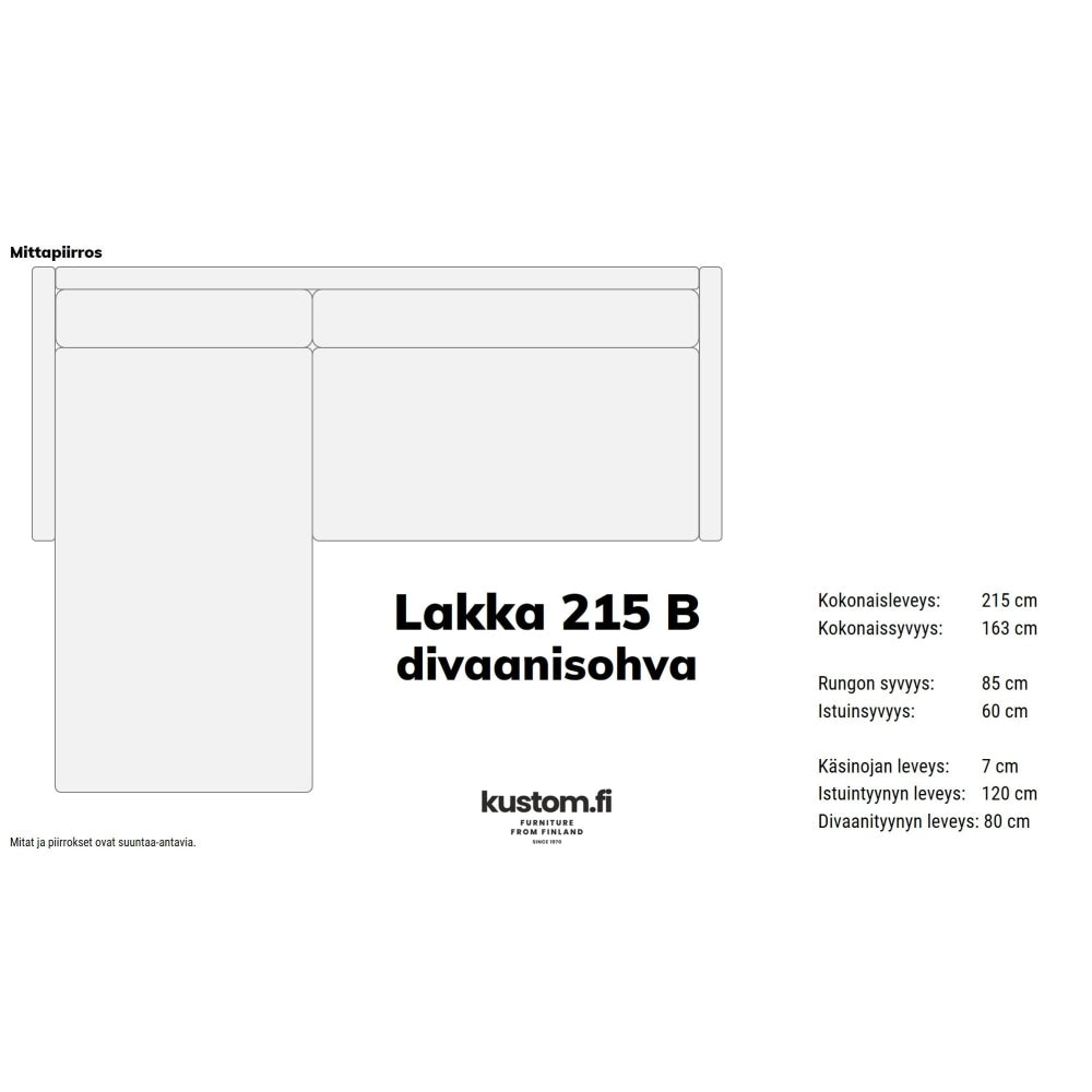 Lakka divaanisohva