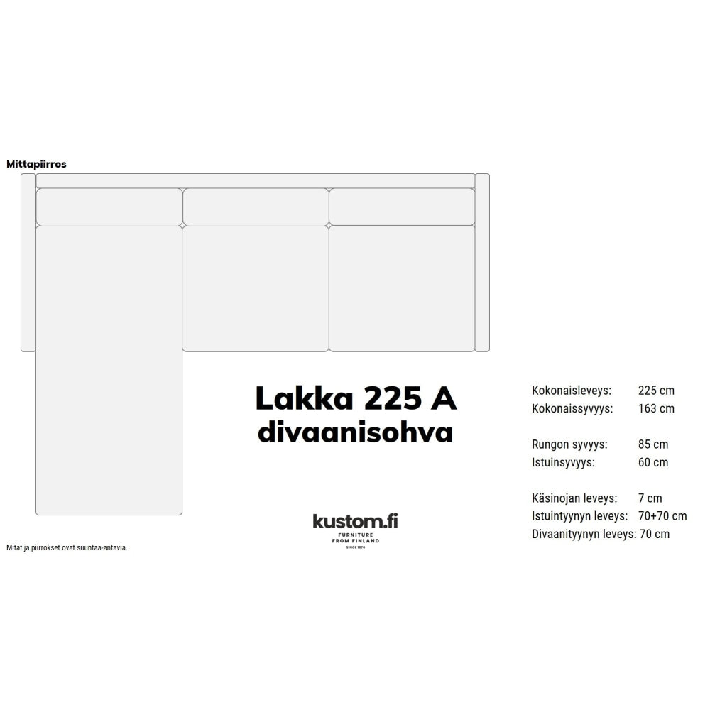 Lakka divaanisohva