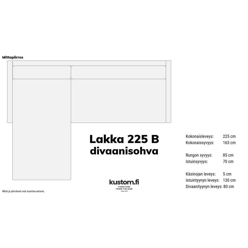 Lakka divaanisohva