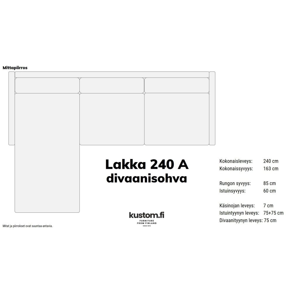 Lakka divaanisohva
