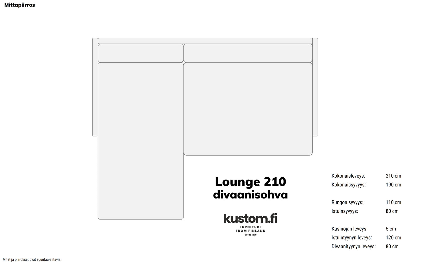 Lounge divaanisohva