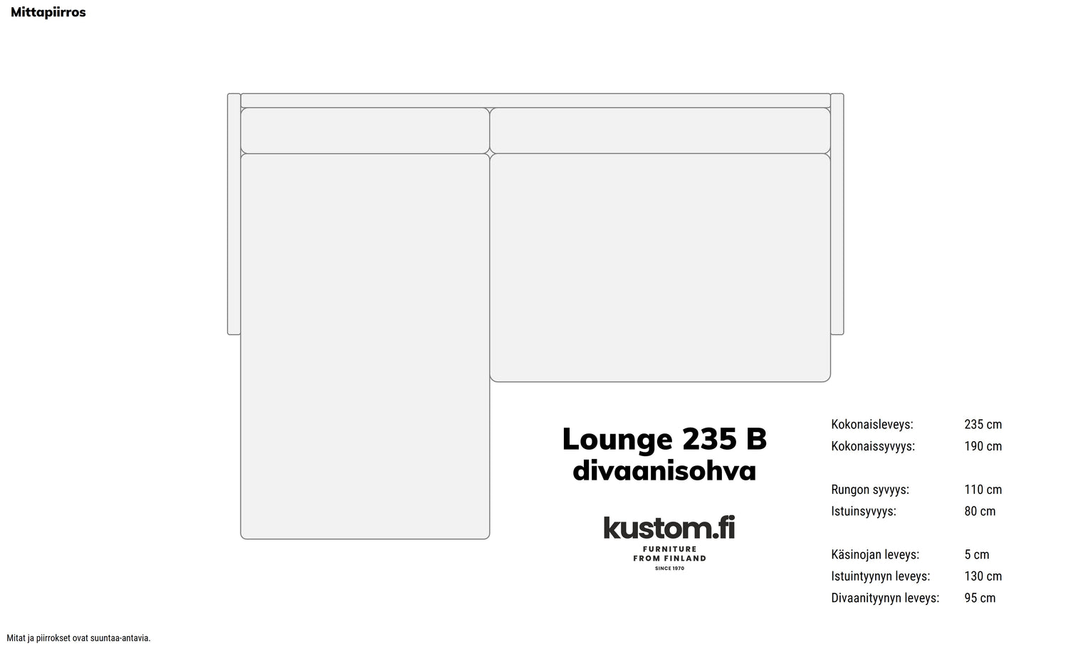 Lounge divaanisohva