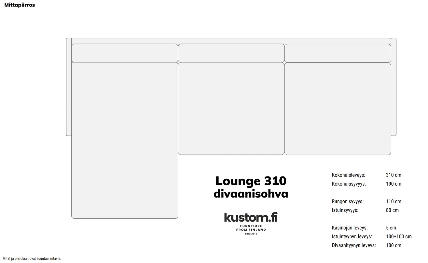 Lounge divaanisohva