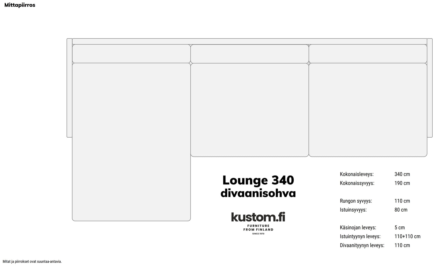 Lounge divaanisohva